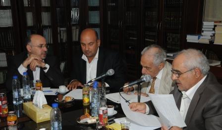  رولان وايل - يحاضر حول مجلس الامن والتدخلات الخارجية في المنطقة