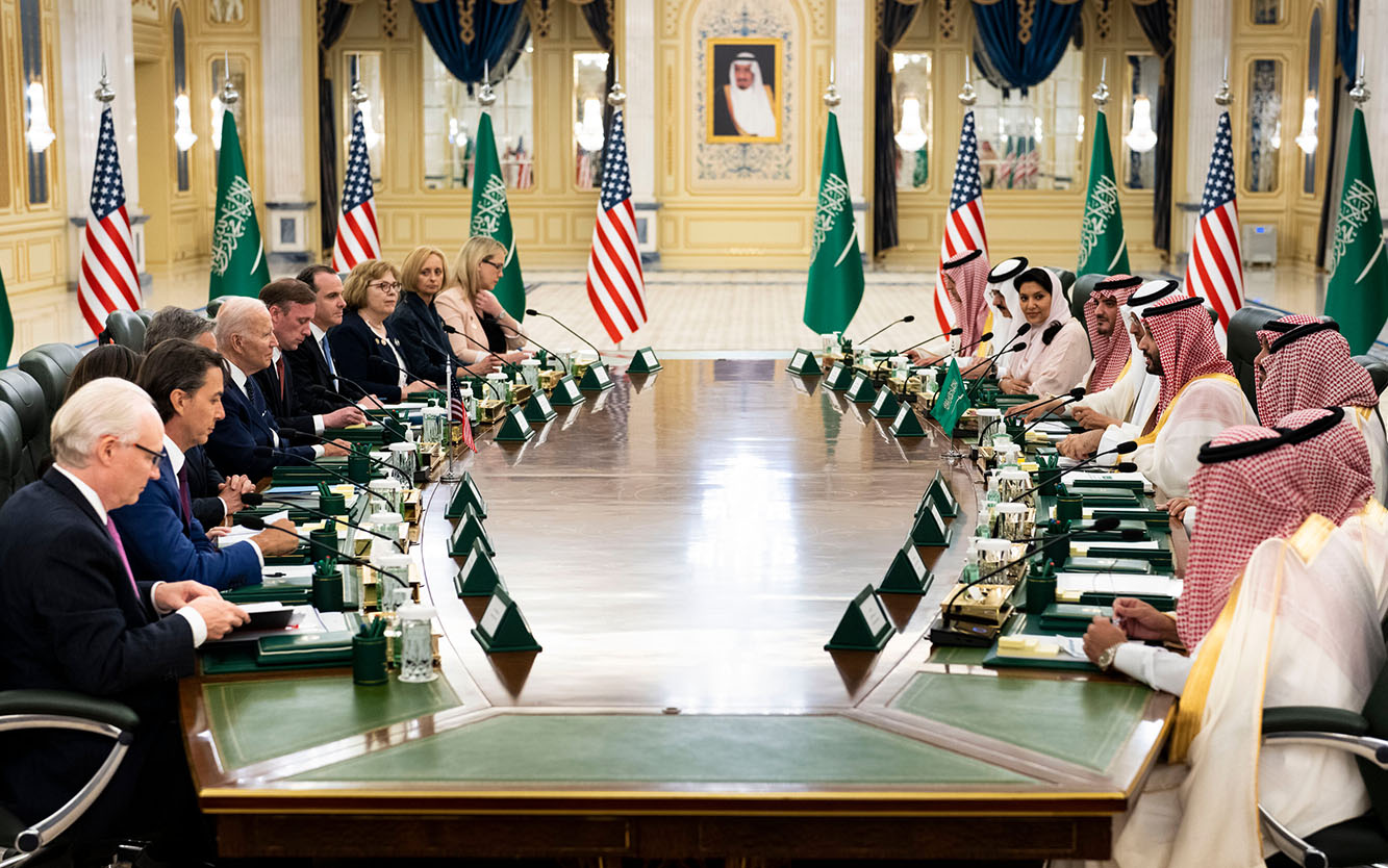  أوراق بحثية | أفق العلاقات السعودية الأميركية بعد قرار (أوبك بلس) نحو تحالف مشروط؟/ إعداد علي مراد - كانون الثاني 2023