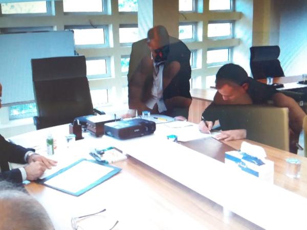  بروتوكول تعاون بين رئيس المركز الاستشاري للدراسات والتوثيق ومعهد البحوث والدراسات الاستراتيجية/كانون الأول 2020