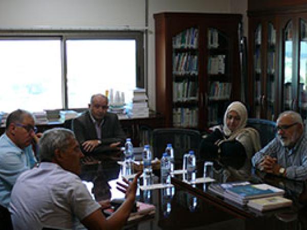  زيارة وفد تونسي الى المركز