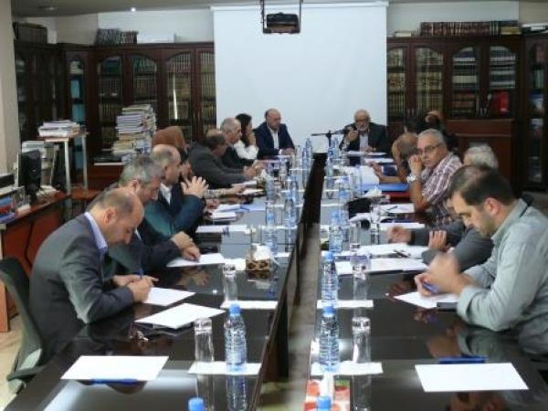  حلقة بحثيّة لمناقشة دراسة قانونية بعنوان: المصلحة المشتركة الدولية والتزام مجلس الأمن بها/ ت1 - 2016