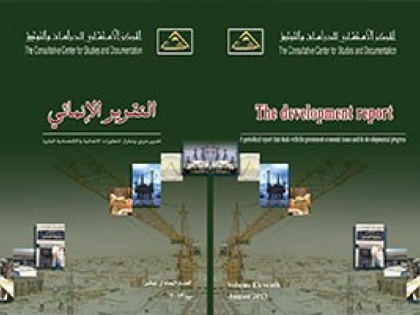  التقرير الانمائي العدد 11 / آب 2013