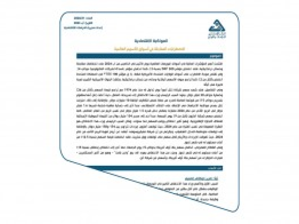  الاضطرابات المفاجئة في أسواق الأسهم العالمية / إعداد مديرية الدراسات الاقتصادية - العدد 21 - آب 2024