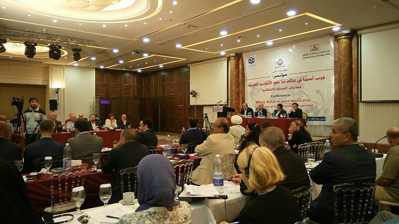  تقرير مؤتمر غرب آسيا في عالم ما بعد الأحادية الغربية: تحديات المرحلة الإنتقالية/ أيلول 2017