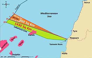  مقالات | تعيين الحدود البحرية للبنان / د. محمد طي - 25 آذار 2021