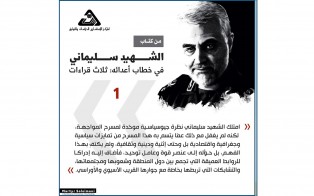  انفوغراف كتاب | الشهيد سليماني في خطاب أعدائه: ثلاث قراءات - كانون الثاني 2021